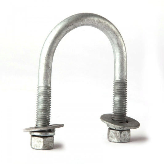 U-Bolt Round 1/2" 3"W x 3" L Stainless Steel.