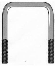 WaterLand Stainless Steel Boat Trailer U-Bolt - 3/8" Inch 1 5/8''W X 2 5/8''L - SS
