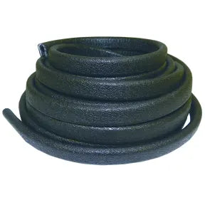 Taco Metals Flex Boat Trim 1/4” Black Flexible Vinyl Molding - Per Foot.