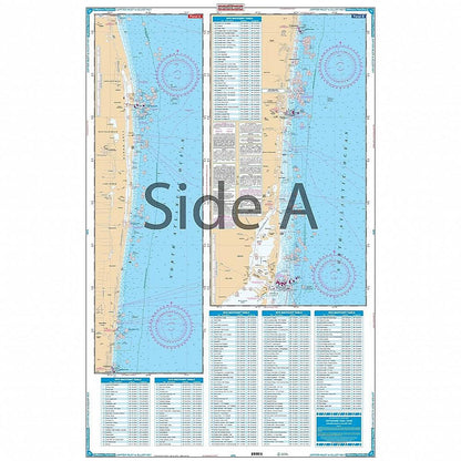 Waterproof Charts 23 Elliott Key to Lake Worth Standard Navigation