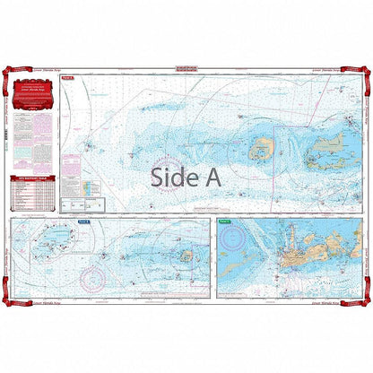 Waterproof Charts 34 Lower Florida Keys Standard Navigation