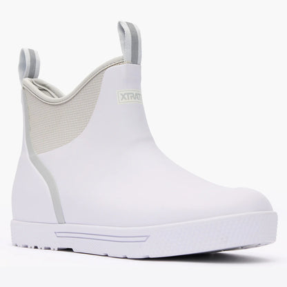 Xtratuff Men's Wheelhouse in Ankle Deck Boot White XMW100 Size 8