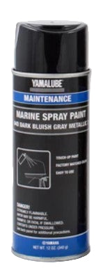 Yamaha Outboard (04D) Dark Bluish Gray Metallic 2 Spray Paint 12 Ounce.