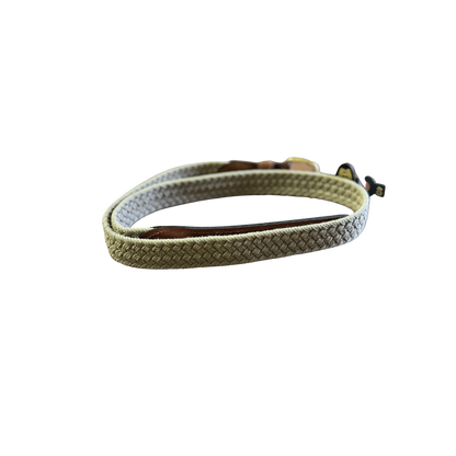 Zep-Pro Macrame Buff Tan Belt
