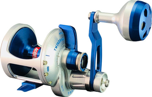 Accurate Valiant 500 2-speed reel silver/blue