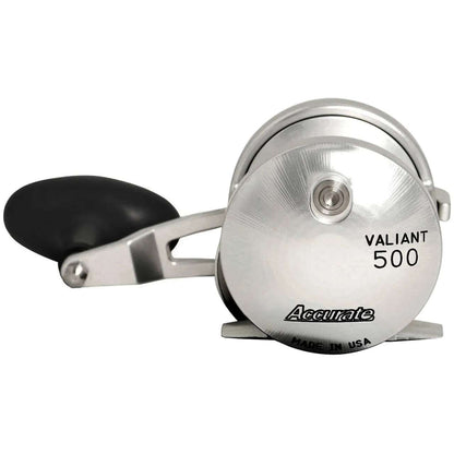 Accurate Valiant 500 Narrow 2 Speed Narrow BV2-500N Silver Reel