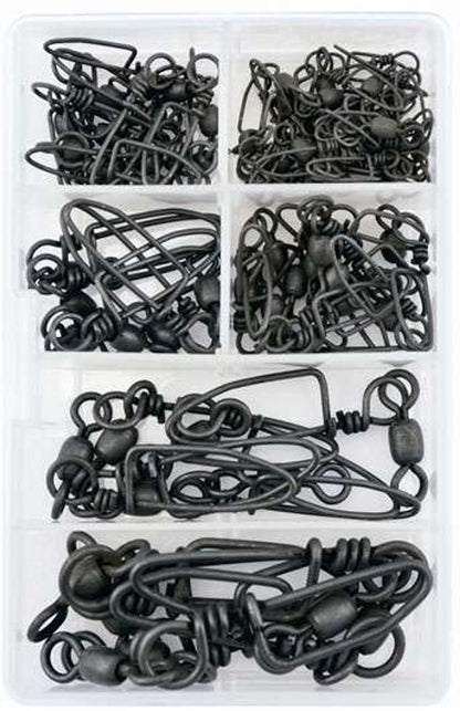 AFW TKB00005 Brass Coastlock Snap Swivels Kit, 67 Pieces