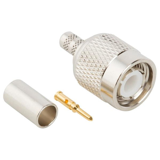 Amphenol RF Connectors Coaxial Connectors TNC STRAIGHT CRIMP PLUG LMR 200 122410