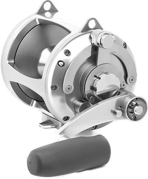 Avet EXW 50/2 Two-Speed Lever Drag Big Game Reels - Silver.