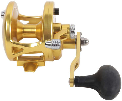 Avet JX 6.0 G2 Single Speed Reel - Gold (No Glide Plate)