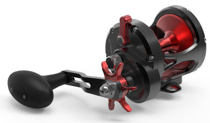 Avet MXJ 5.8 Star Drag Reel - Black/Red.