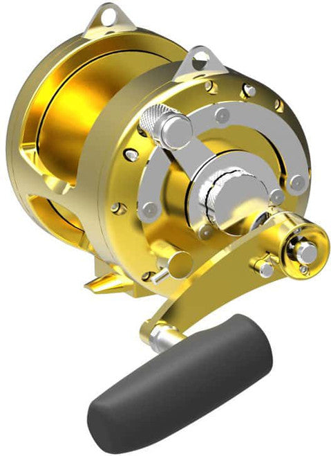 Avet T-RX 50 2-Speed Lever Drag Big Game Reels Gold