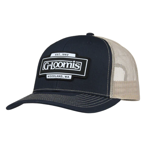 G. Loomis Originial Trucker Cap Color - Black-White Size - One Size Fits Most