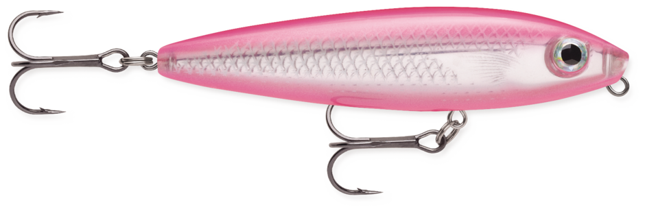 Rapala Skitter Walk BODY LENGTH: 3-1/8" (SW08) WEIGHT: 7/16 oz. Floating
