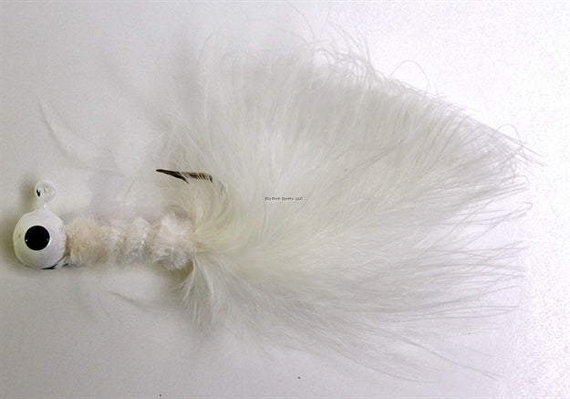 Betts Tackle Crappie Madness Jig, 1/16 Oz, White, 3/Pack