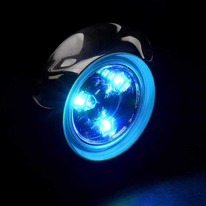 T-H Marine Mini Underwater LED Light Blue LED-32485-DP