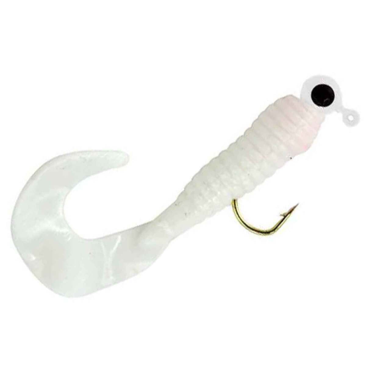 B‘n’M Pre-Rigged Curly Tail Grub 7 Grubs 1/160z