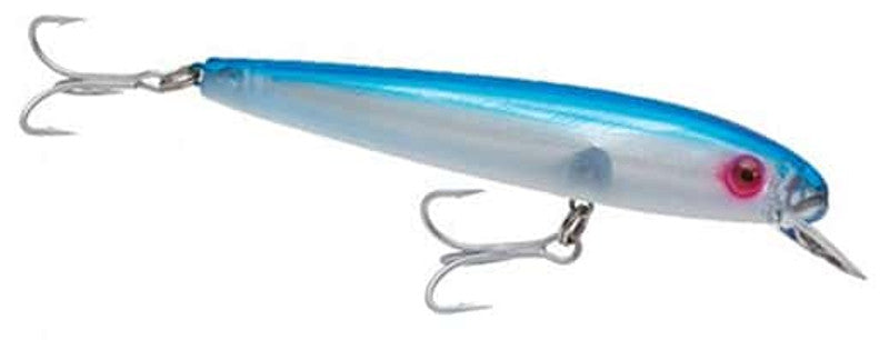 cheater fishing lures Bomber Windcheater 6" Silver-Red Head