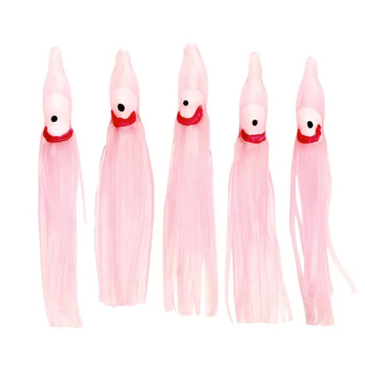 Boone UV Hoochie Squid Skirt 2 1/2" 5 Pack