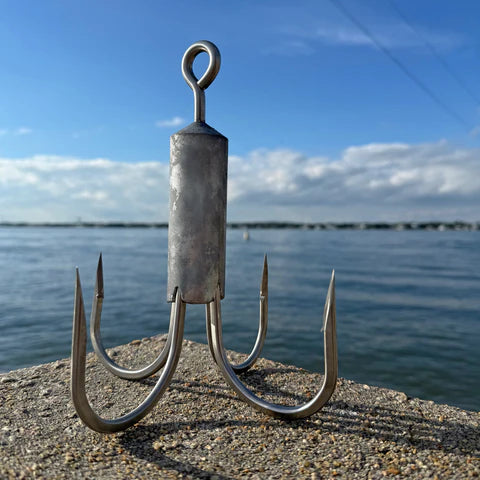 Clarkspoon Pier Bridge Gaff 16/0 Stainless Steel Hooks 3.3 lbs