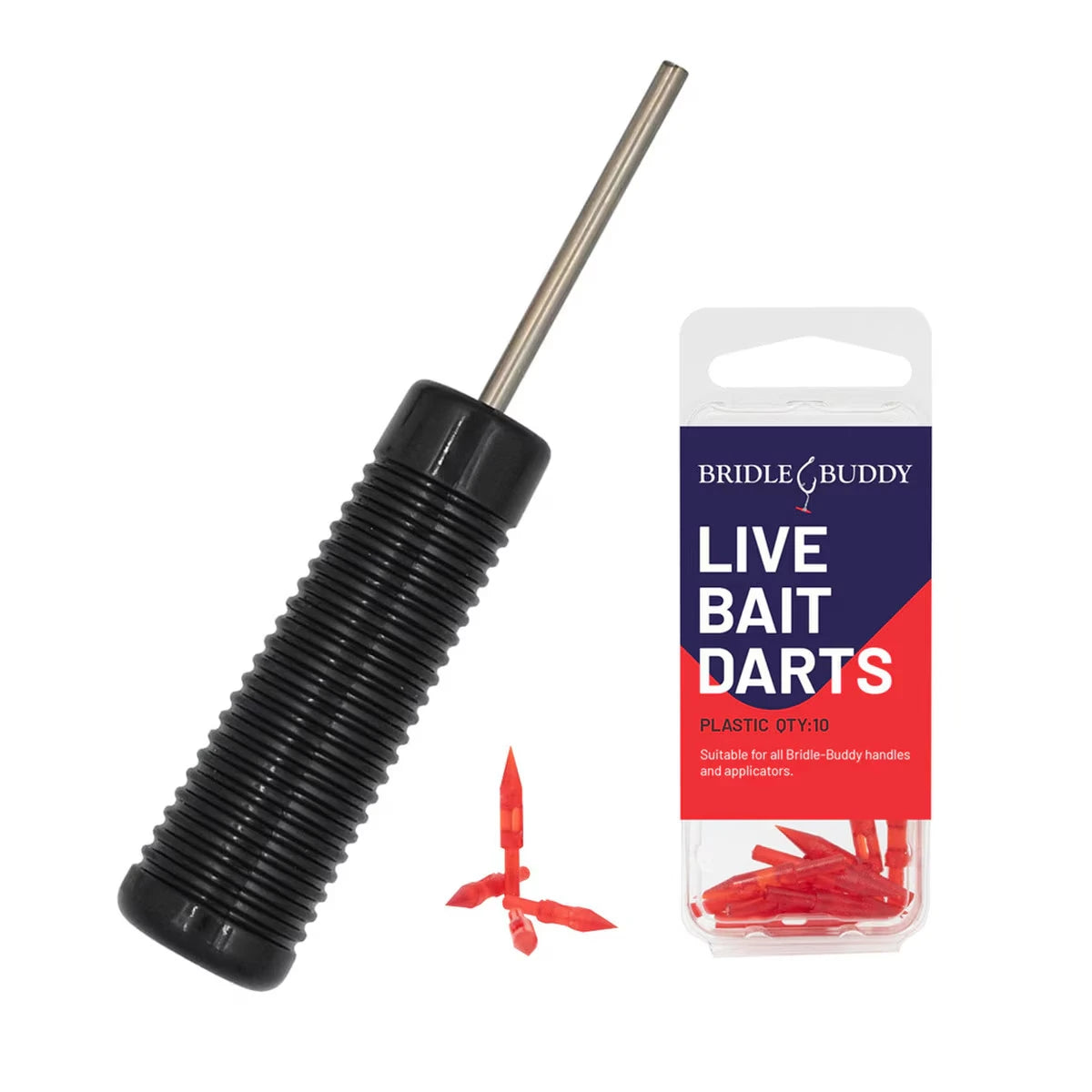 Bridle Buddy Live Bait Rigging Kit Rubber Handle Live Bait Darts