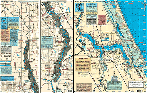 Home Port Charts #51 ST. LUCIE RIVER