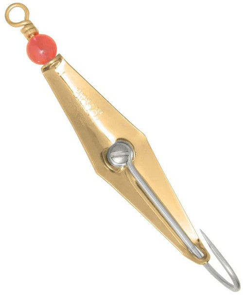 Clarkspoon 1-RBMSG Size 1 Gold Plated Clarkspoon, 5/0 Hook, 3" Blade