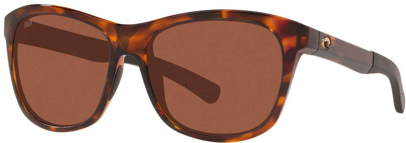 COSTA VELA SUNGLASSES - 580P Vela 10 Shiny Tortoise w/ Copper