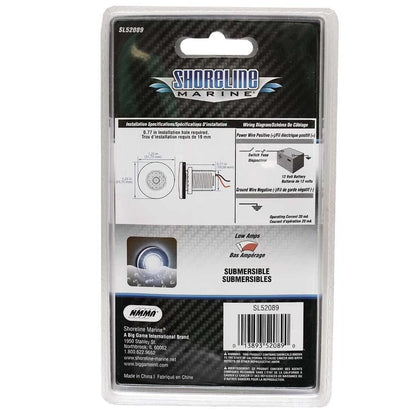 Shoreline Marine SL52089 Boat Utility Submersible Livewell Light 12 Volt.