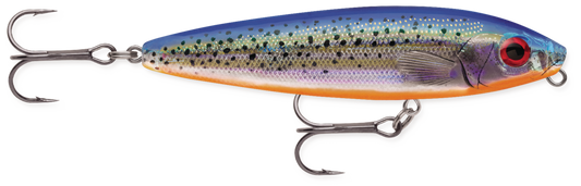 Rapala Skitter Walk BODY LENGTH: 3-1/8" (SW08) WEIGHT: 7/16 oz. Floating