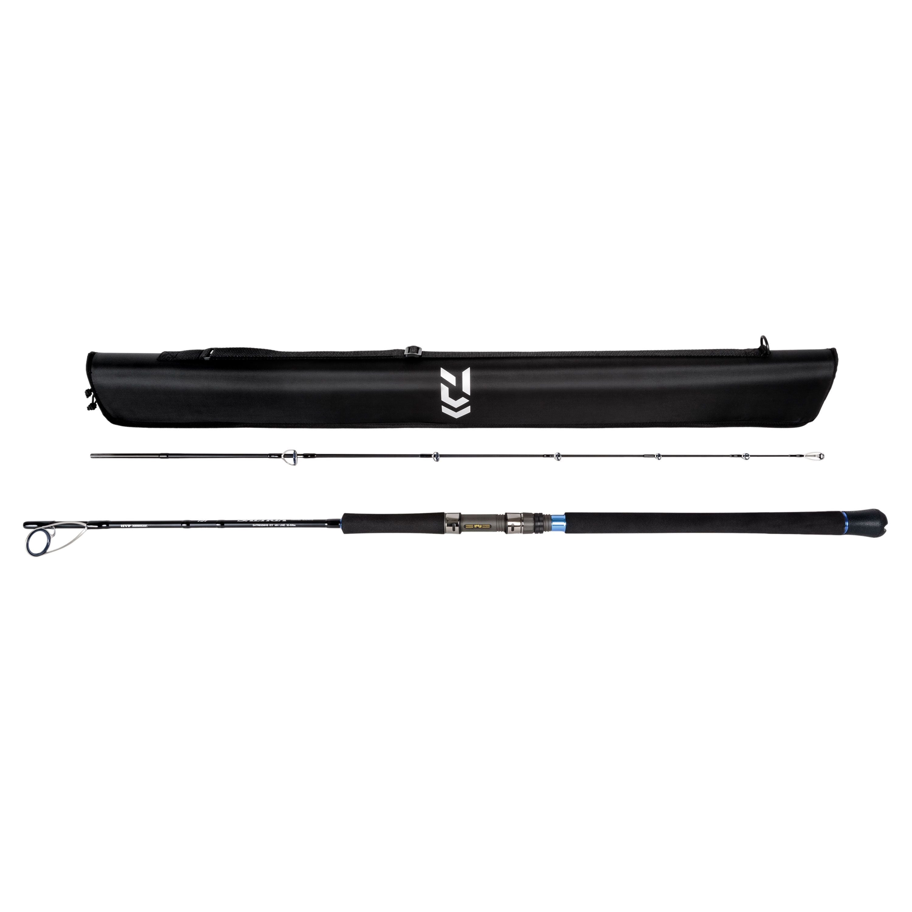 Daiwa SATR632MHS Saltiga Saltwater Travel Spinning Rod, Medium