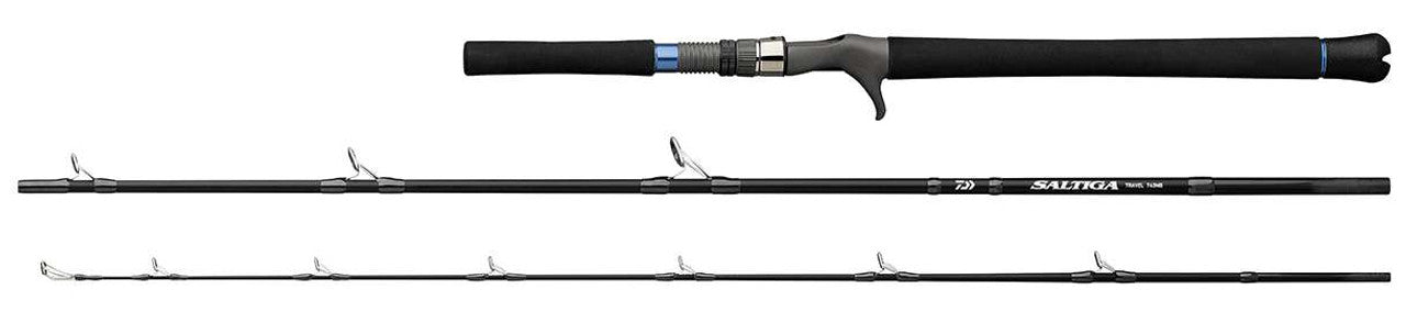 Daiwa SATR703MHFB Saltiga Saltwater Travel Casting Rod 7' 20-80lb 3 Piece