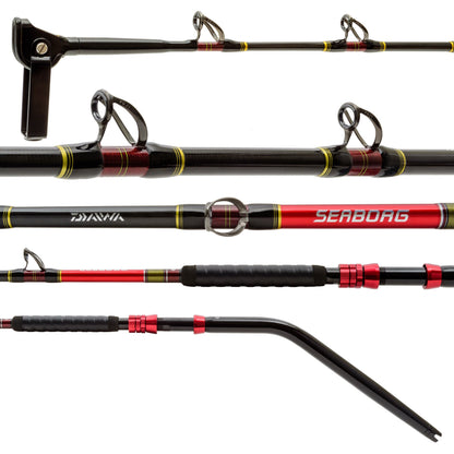 Daiwa SEABG60XH-DDL Seaborg Dendoh Deep Drop Rod 6' - 80-200 lb.