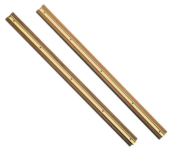 Dubro Gold Track & Teak Trac-A-Rod 4' Set Of 2 Tracs