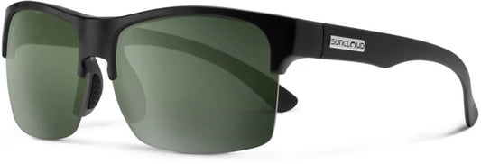 Suncloud Rambler Lite Sunglasses Black/ Polarized Gray-Green