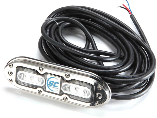 Shadow-Caster SCM-6X-BB-20 Underwater Light with 6 LEDs (Bimini Blue)