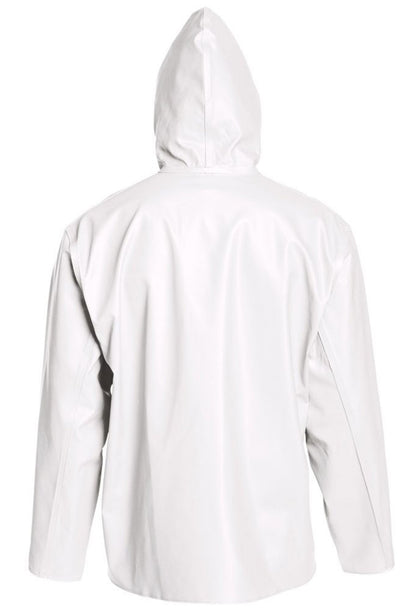 Grundens Clipper 82 Hooded Parka Rain Jacket White