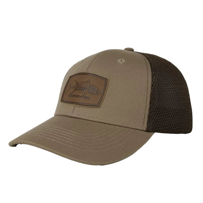 Tormenter Leather Patch Hat - Brown