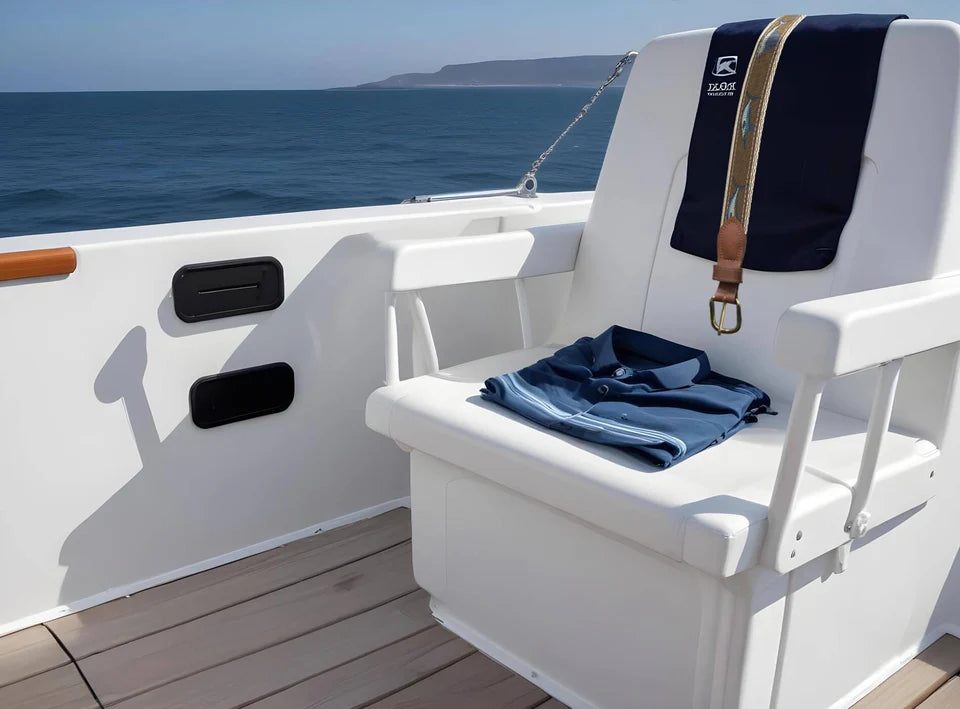 Zep-Pro Woven Ribbon Belt Brown Offshore Billfish Slam Buff Tan