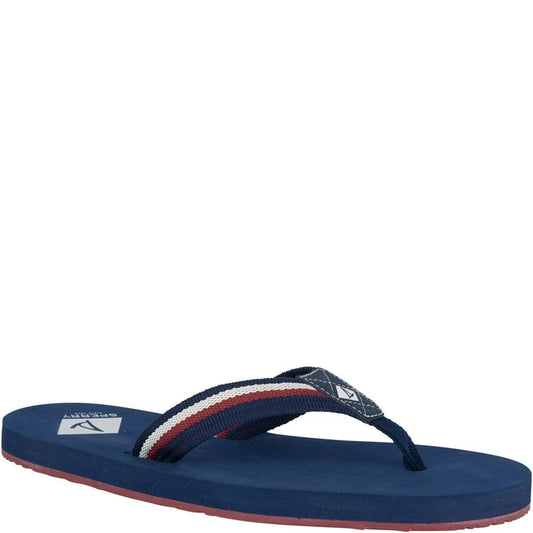 Sperry Topsail Thong/Navy/Red Size 12