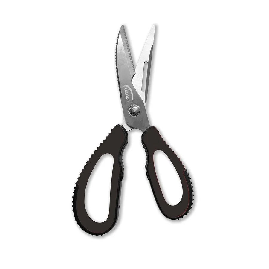 Danco 9" Stainless Steel Bait Shears Black