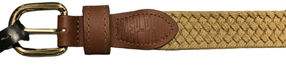 Zep-Pro Macrame Buff Tan Belt