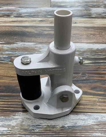 Dolphin Mooring Whips Heavy Duty Bases Only Pair 2 Bases