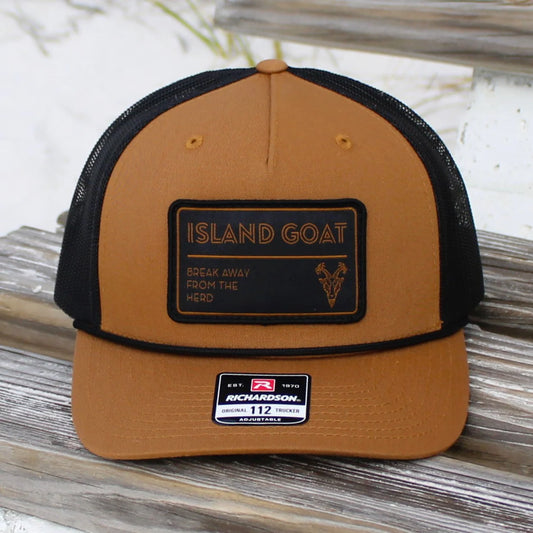 Island Goat "Aloha 2.0" Snapback - Camel/Black