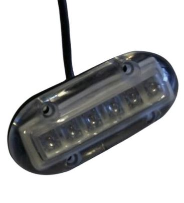 T-H Marine® LED-51867-DP - High Intensity 3.5" Blue 180 lm Surface Mount Underwater LED Light