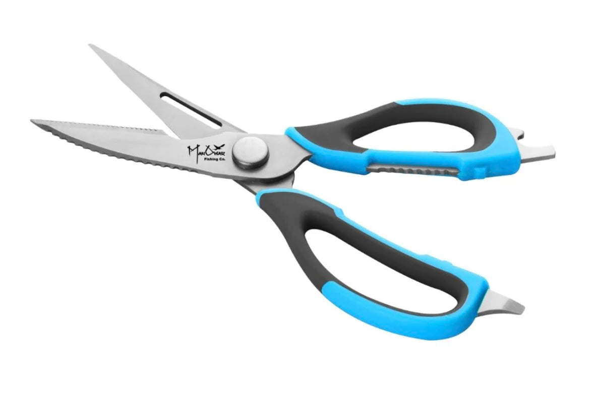 ManOwar Large Bait 9" Stainless Steel Scissors