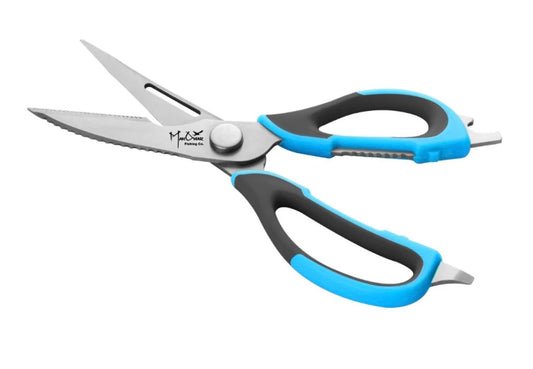 ManOwar 9" Large Bait Stainless-Steel Scissors.