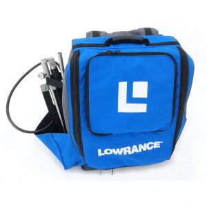 Lowrance ActiveTarget Explorer Portable Ice Kit with ActiveTarget System, Bag, 24Ah Battery, Transducer Pole (No Display)