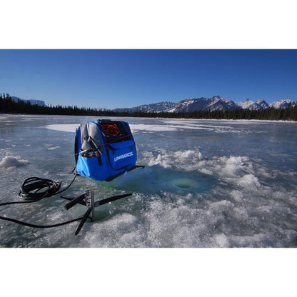 Lowrance ActiveTarget Explorer Portable Ice Kit with ActiveTarget System, Bag, 24Ah Battery, Transducer Pole (No Display)