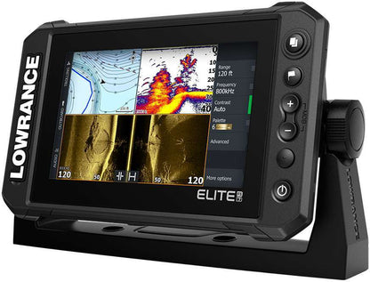 Lowrance 000-15703-001 Elite FS 7 Chartplotter/Fishfinder - No Transducer.